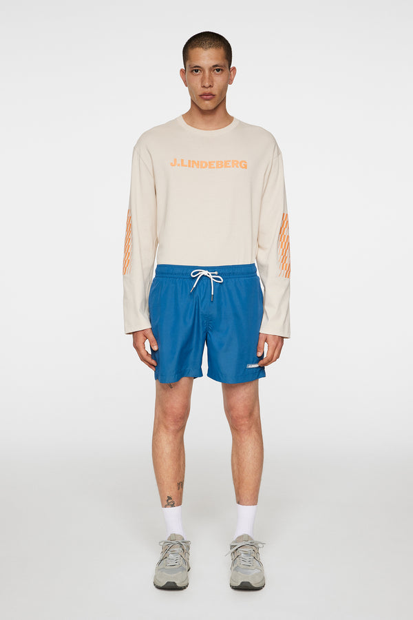 J.lindeberg Banks Solid Swim Trunks Dark Blue