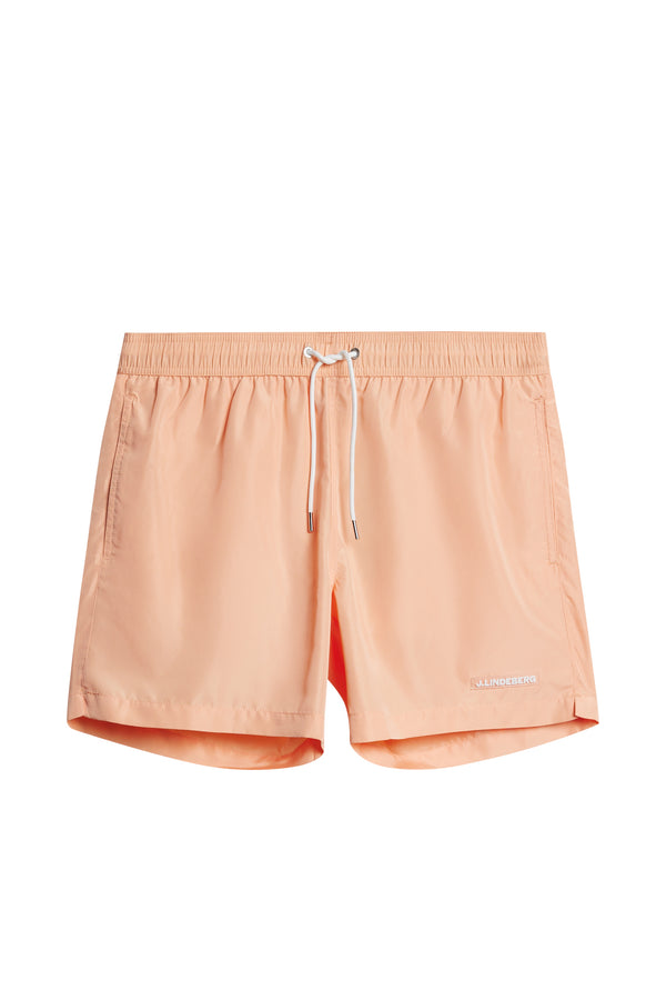 J.lindeberg Banks Solid Swim Trunks Mock Orange