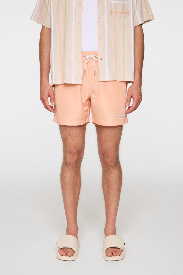 j.lindeberg Banks Solid Swim Trunks Mock Orange