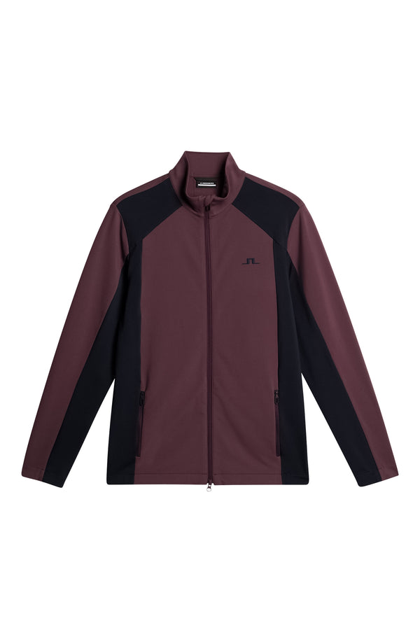 J.lindeberg Banks Zip Mid Layer Huckleberry