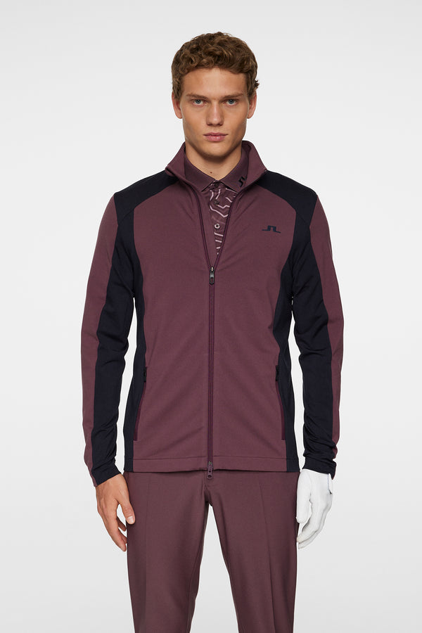 j.lindeberg Banks Zip Mid Layer Huckleberry