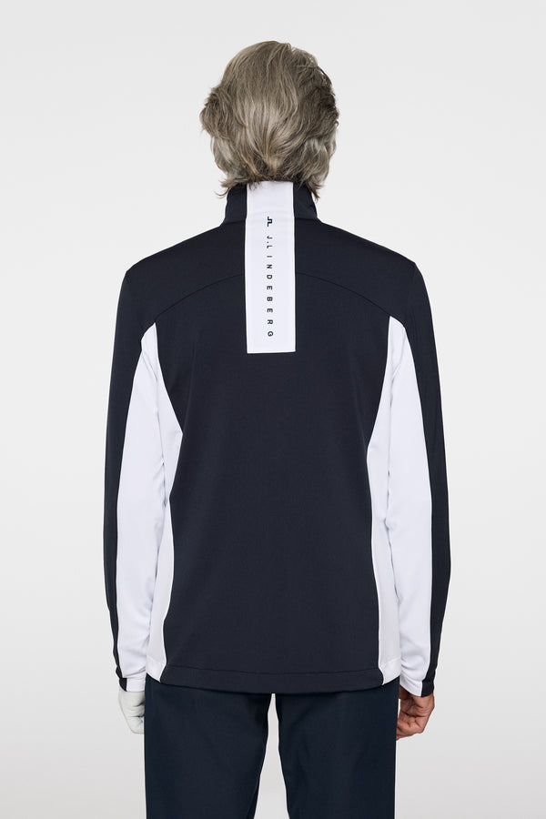 J.lindeberg Banks Zip Mid Layer JL Navy