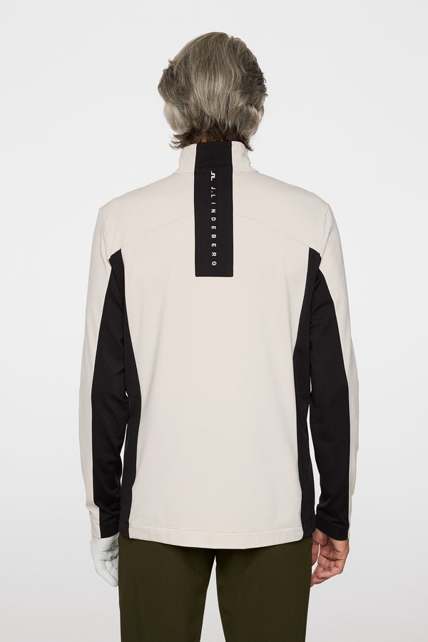 J.lindeberg Banks Zip Mid Layer Moonbeam