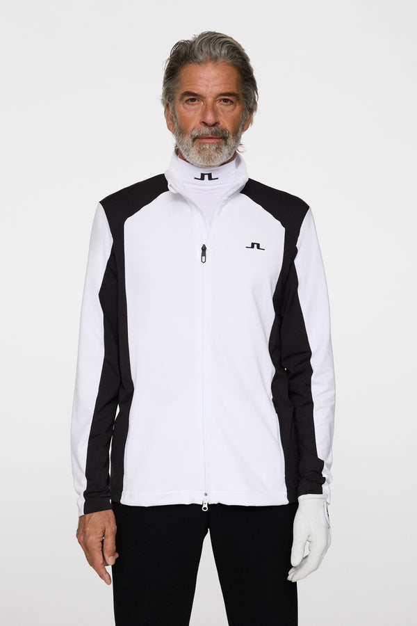 j.lindeberg Banks Zip Mid Layer White
