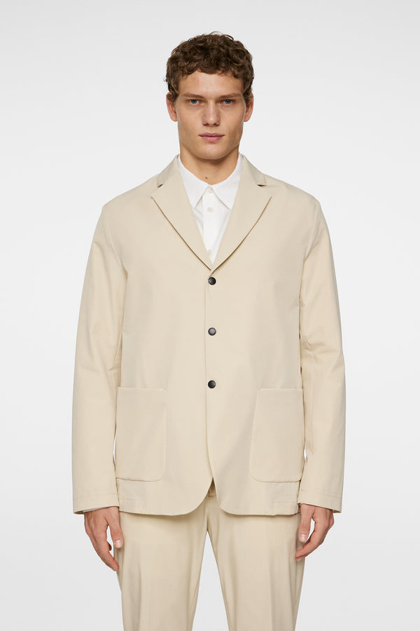 j.lindeberg Barry WR Tech Blazer Moonbeam