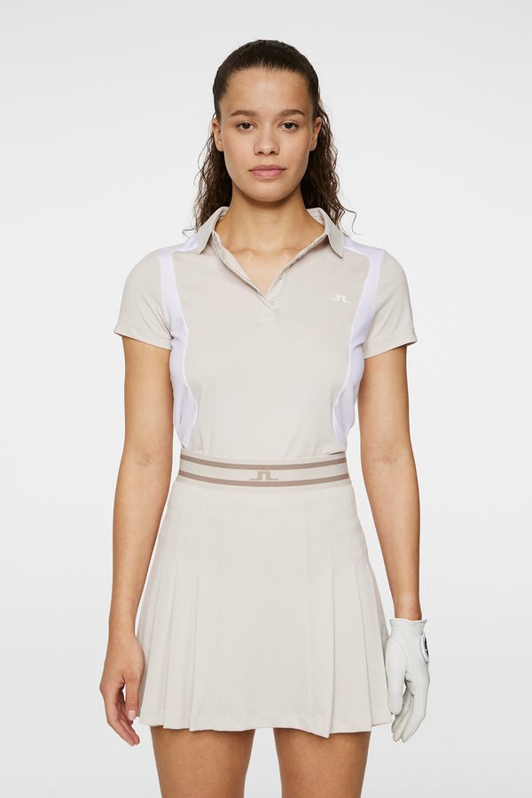 j.lindeberg Bea Polo Moonbeam