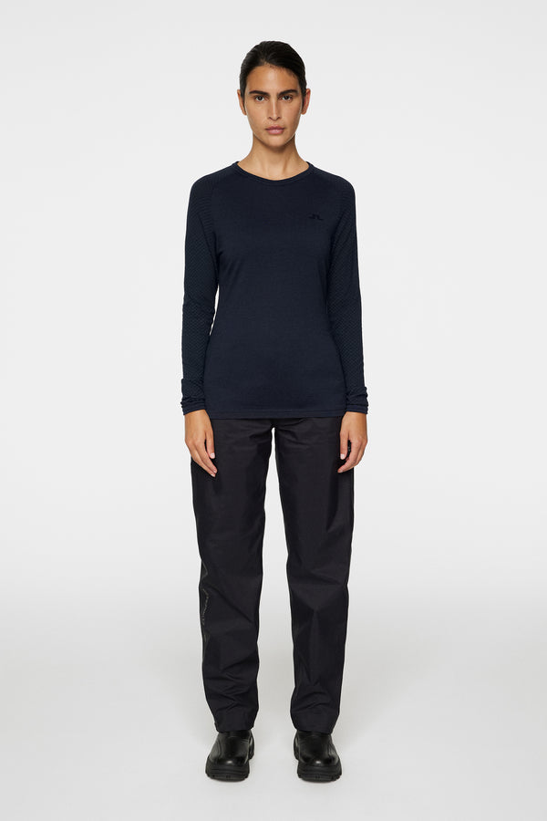J.lindeberg Bella Wool LS T Shirt JL Navy