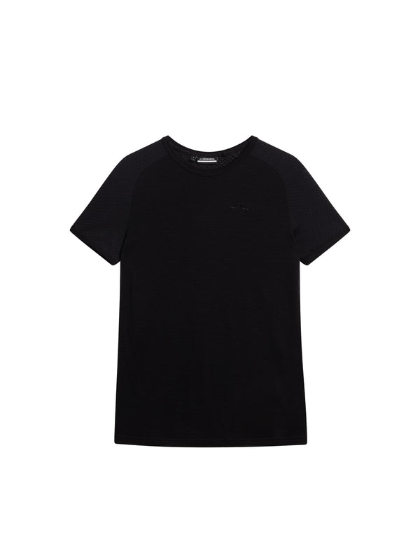 J.lindeberg Bella Wool T Shirt Black