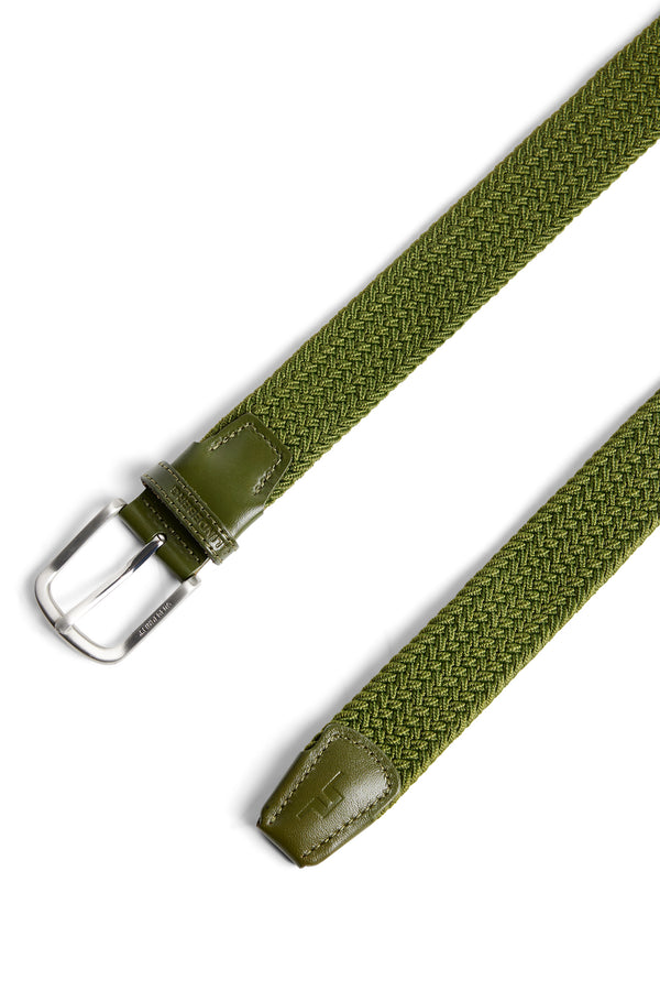 J.lindeberg Bernhard Belt Oil Green