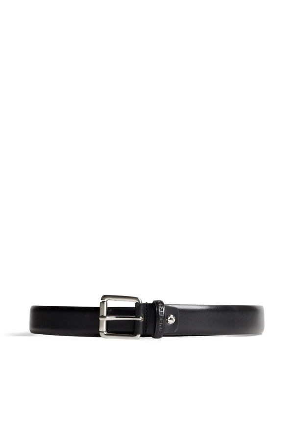 J.lindeberg Bill Leather Belt Black