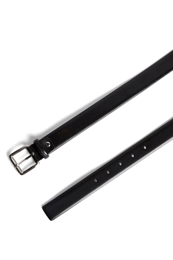 J.lindeberg Bill Leather Belt Black