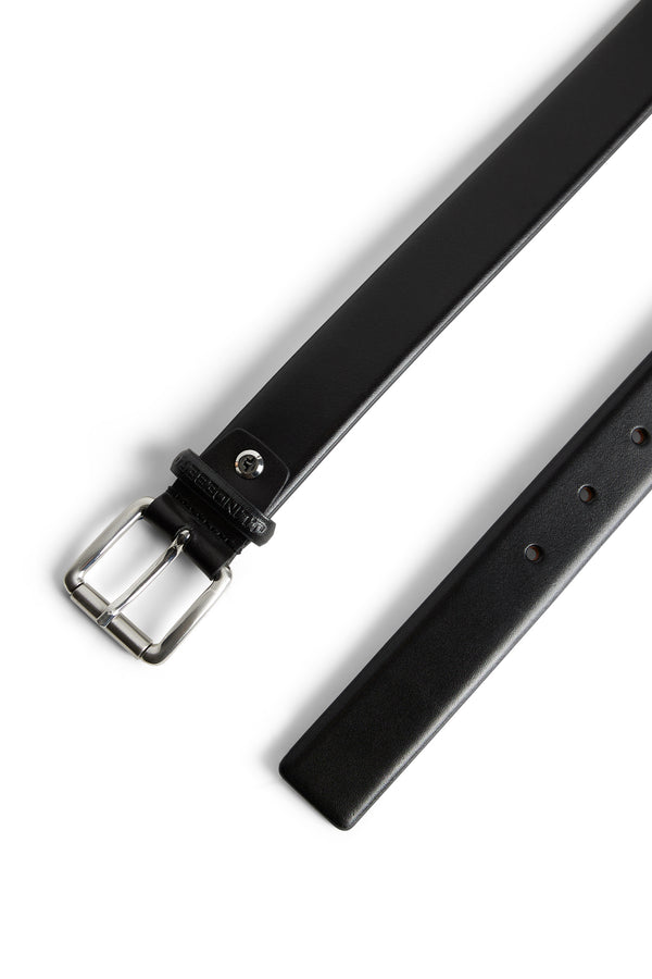 J.lindeberg Bill Leather Belt Black