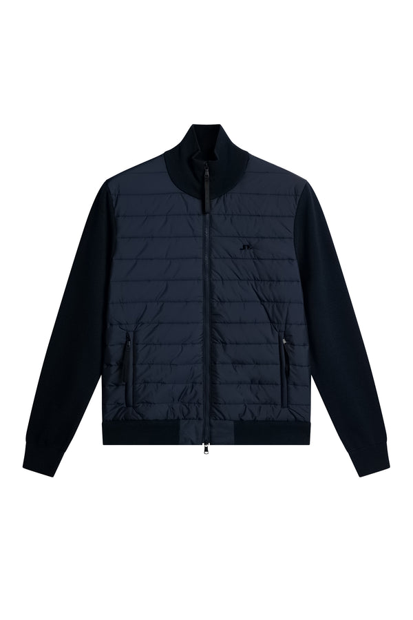 J.lindeberg Bodie Knitted Hybrid Jacket JL Navy