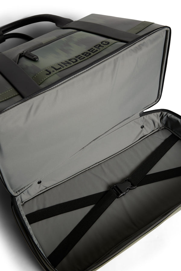 J.lindeberg Boston Bag Print Warp Forest L