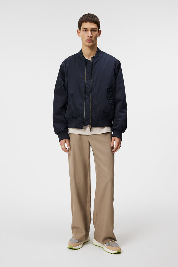 J.lindeberg Bradfield Twill Nylon Jacket JL Navy