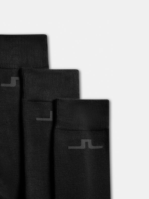 J.lindeberg Bridge Bamboo Sock Black