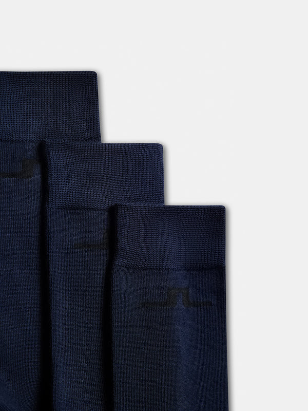 J.lindeberg Bridge Bamboo Sock JL Navy