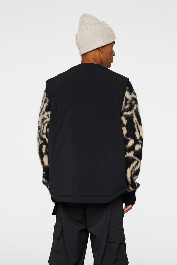 J.lindeberg Cain Padded Vest Black