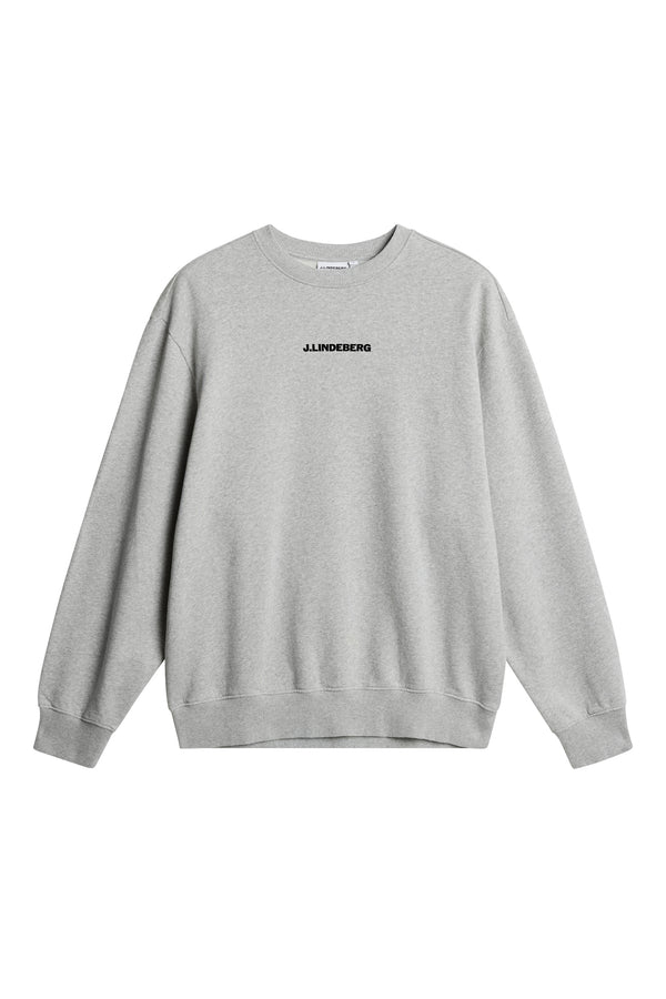 J.lindeberg Callan Crew Neck Light Grey Melange