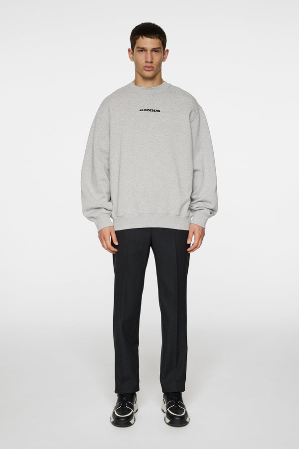 J.lindeberg Callan Crew Neck Light Grey Melange