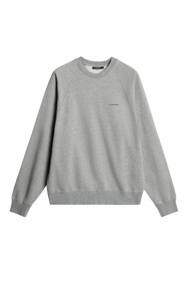 J.lindeberg Callan Crew Neck Light Grey Melange