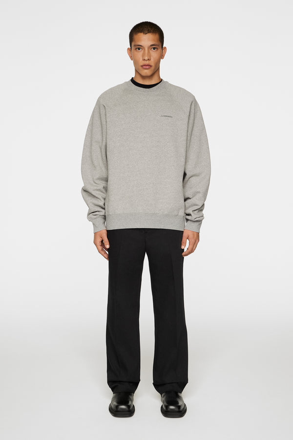 J.lindeberg Callan Crew Neck Light Grey Melange