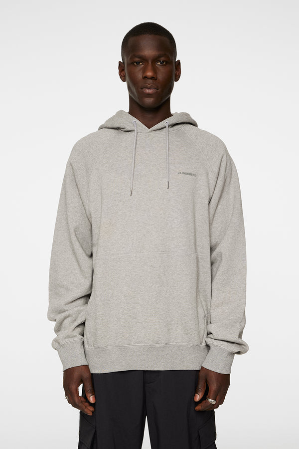 j.lindeberg Callan Hoodie Light Grey Melange