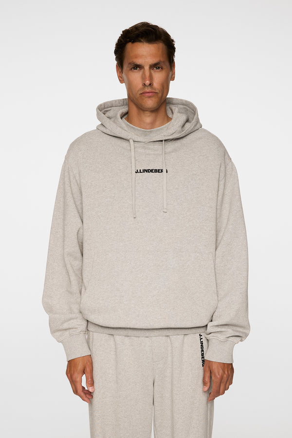 j.lindeberg Callan Hoodie Light Grey Melange