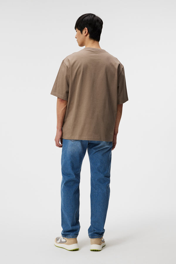 J.lindeberg Cameron Loose Tee Walnut