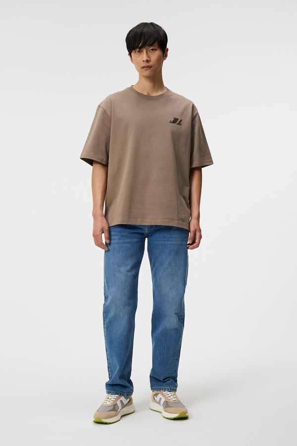 J.lindeberg Cameron Loose Tee Walnut