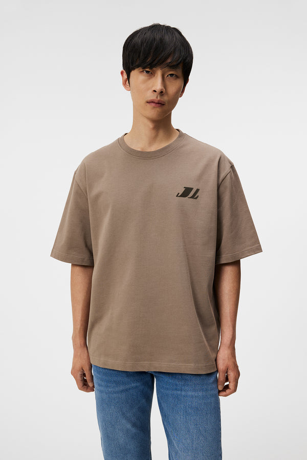 j.lindeberg Cameron Loose Tee Walnut