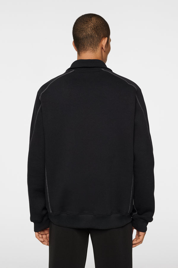 J.lindeberg Canter Quarter Zip Sweat Black
