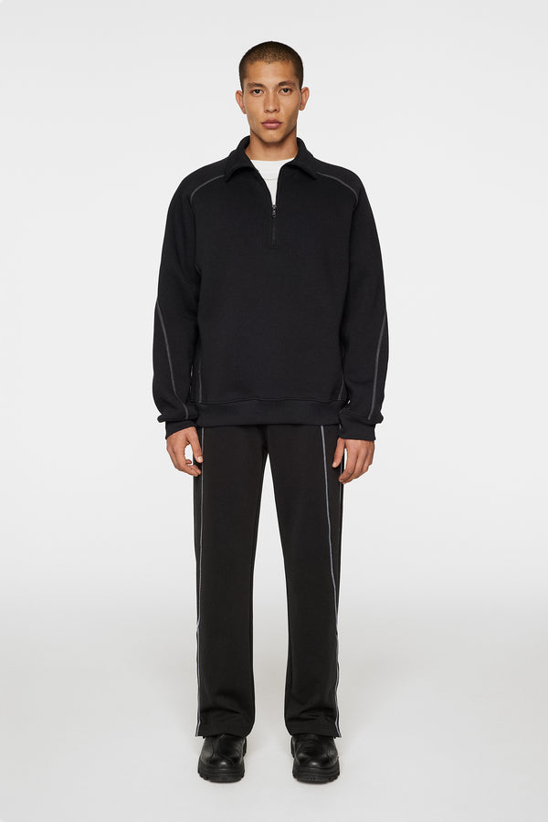 J.lindeberg Canter Quarter Zip Sweat Black