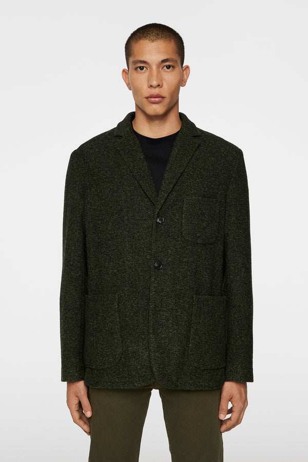 j.lindeberg Carlton Cardigan Blazer Forest Green
