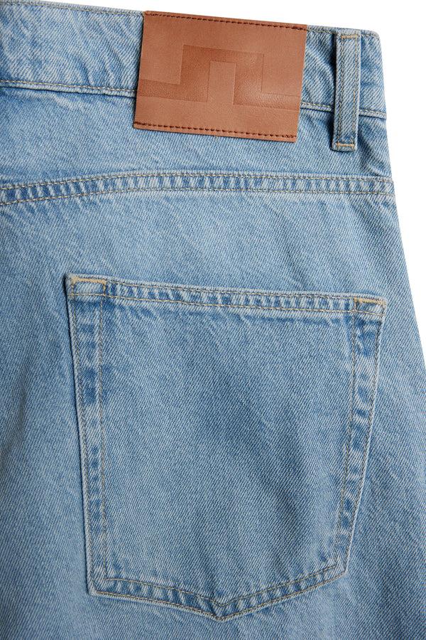 J.lindeberg Cart Super Stone Wide Jeans Light Blue