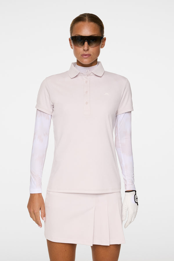 j.lindeberg Cassie Polo Grey Lilac