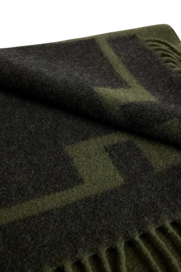 J.lindeberg Champ Double Sided Scarf Forest Green