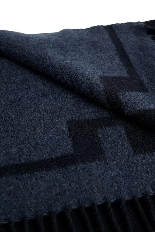 J.lindeberg Champ Double Sided Scarf JL Navy