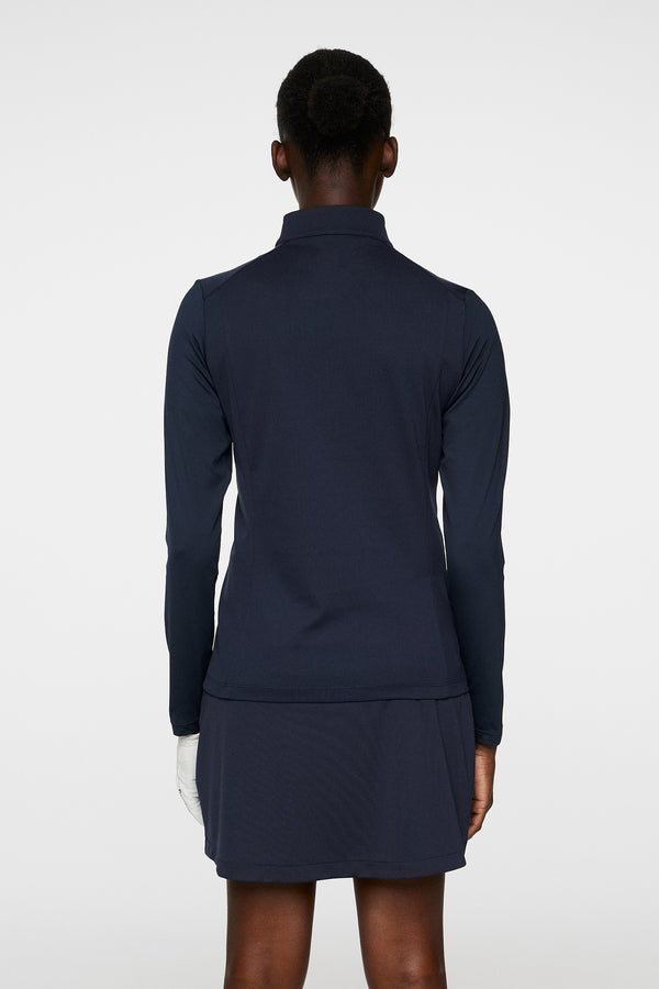 J.lindeberg Cindy Quarter Zip Mid Layer JL Navy