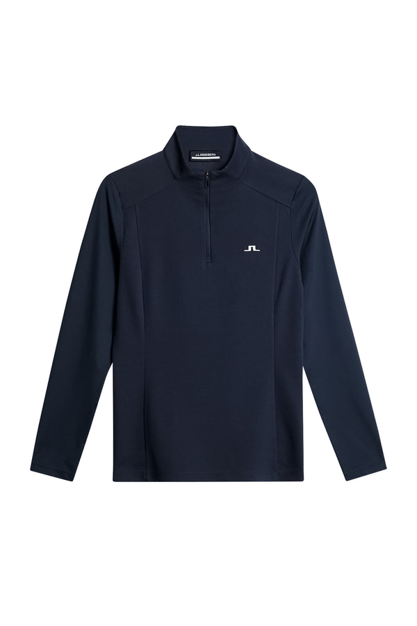 J.lindeberg Cindy Quarter Zip Mid Layer JL Navy