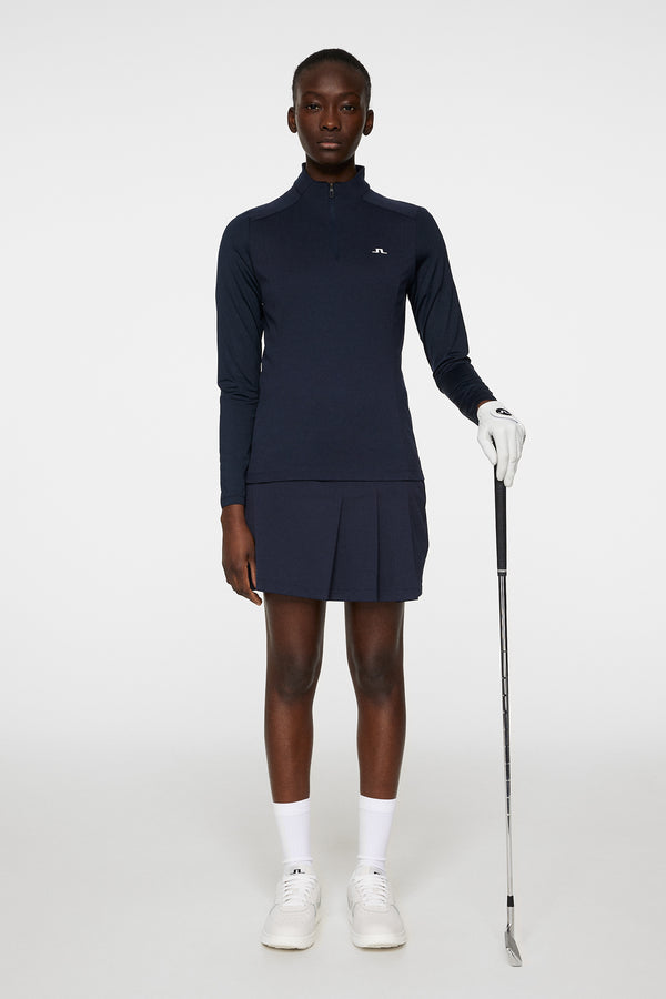 J.lindeberg Cindy Quarter Zip Mid Layer JL Navy
