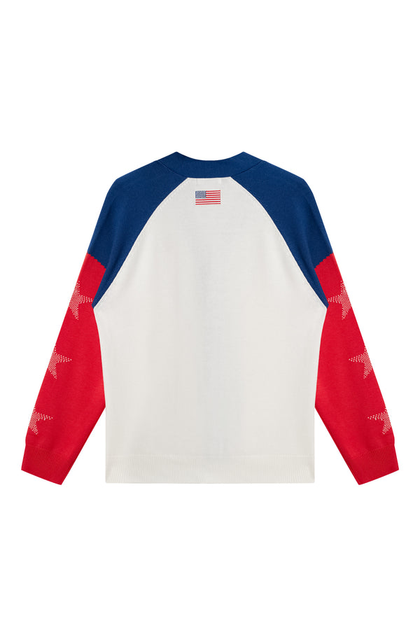 J.lindeberg Claude Cardigan White