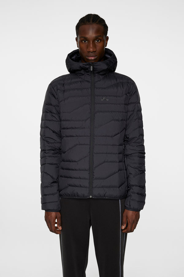 j.lindeberg Cliff Light Down Hood Black