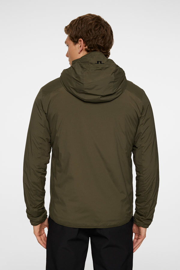 J.lindeberg Clinton Hood Forest Green