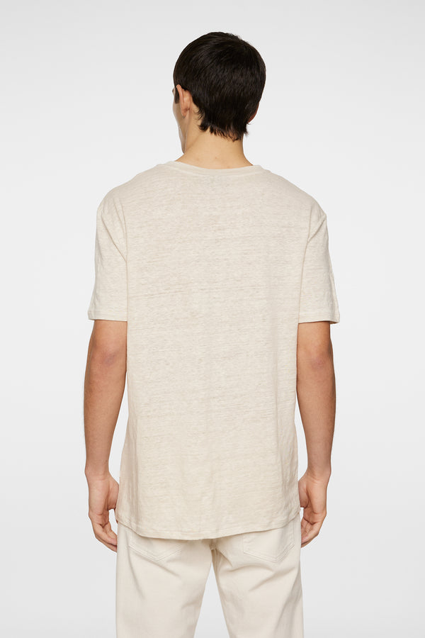 J.lindeberg Coma Linen Tee Moonbeam