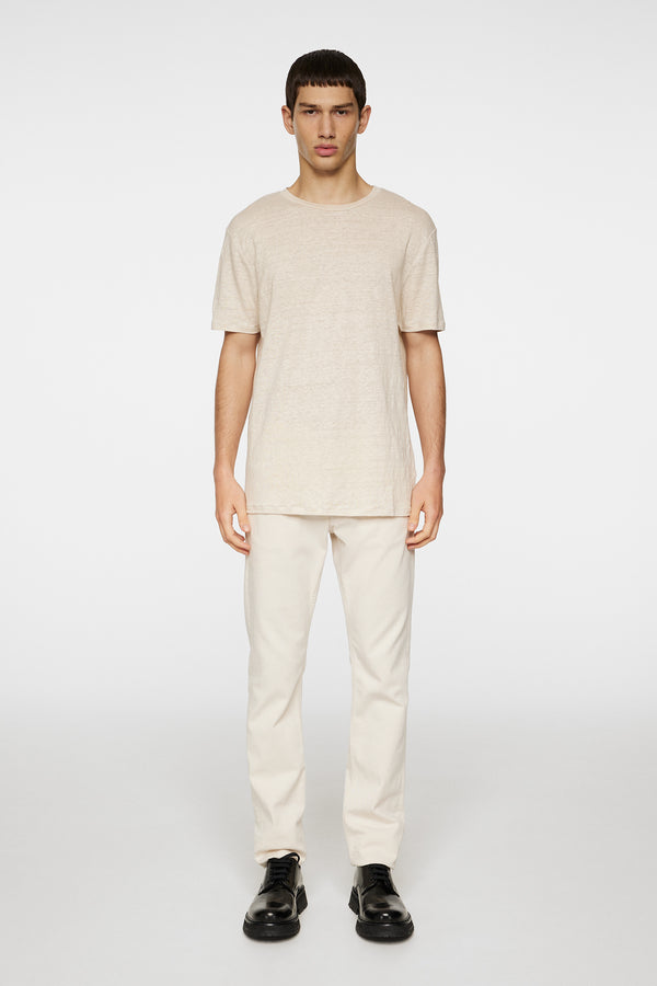 J.lindeberg Coma Linen Tee Moonbeam