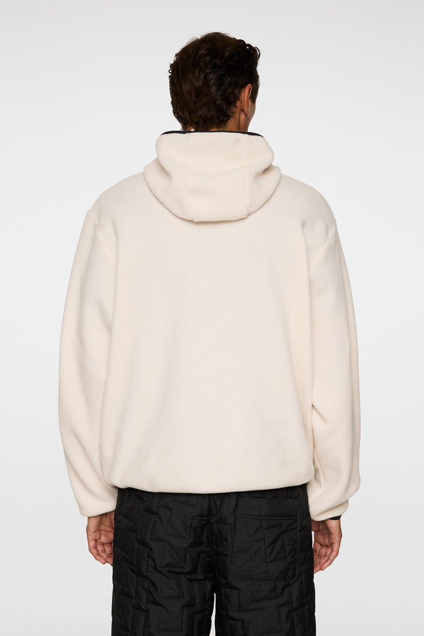 J.lindeberg Como Fleece Hoodie Moonbeam