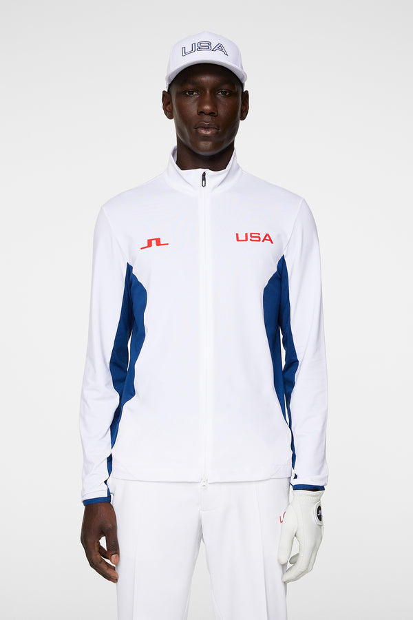j.lindeberg Constantin Full Zip White