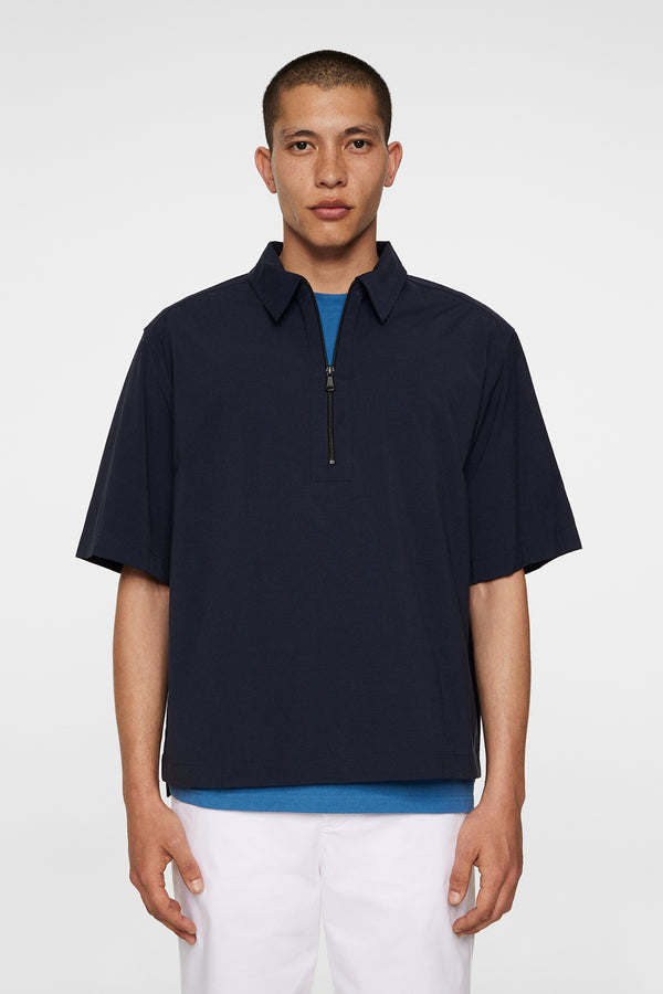 j.lindeberg Corey Summer Stretch Overshirt JL Navy