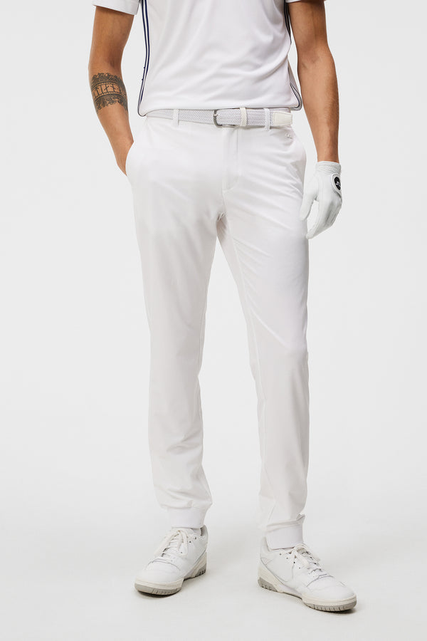 j.lindeberg Cuff Jogger Pant White
